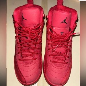 Jordan All-Red High-Top Sneakers